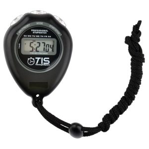 TIS pro 018 sekuntikello. Musta
